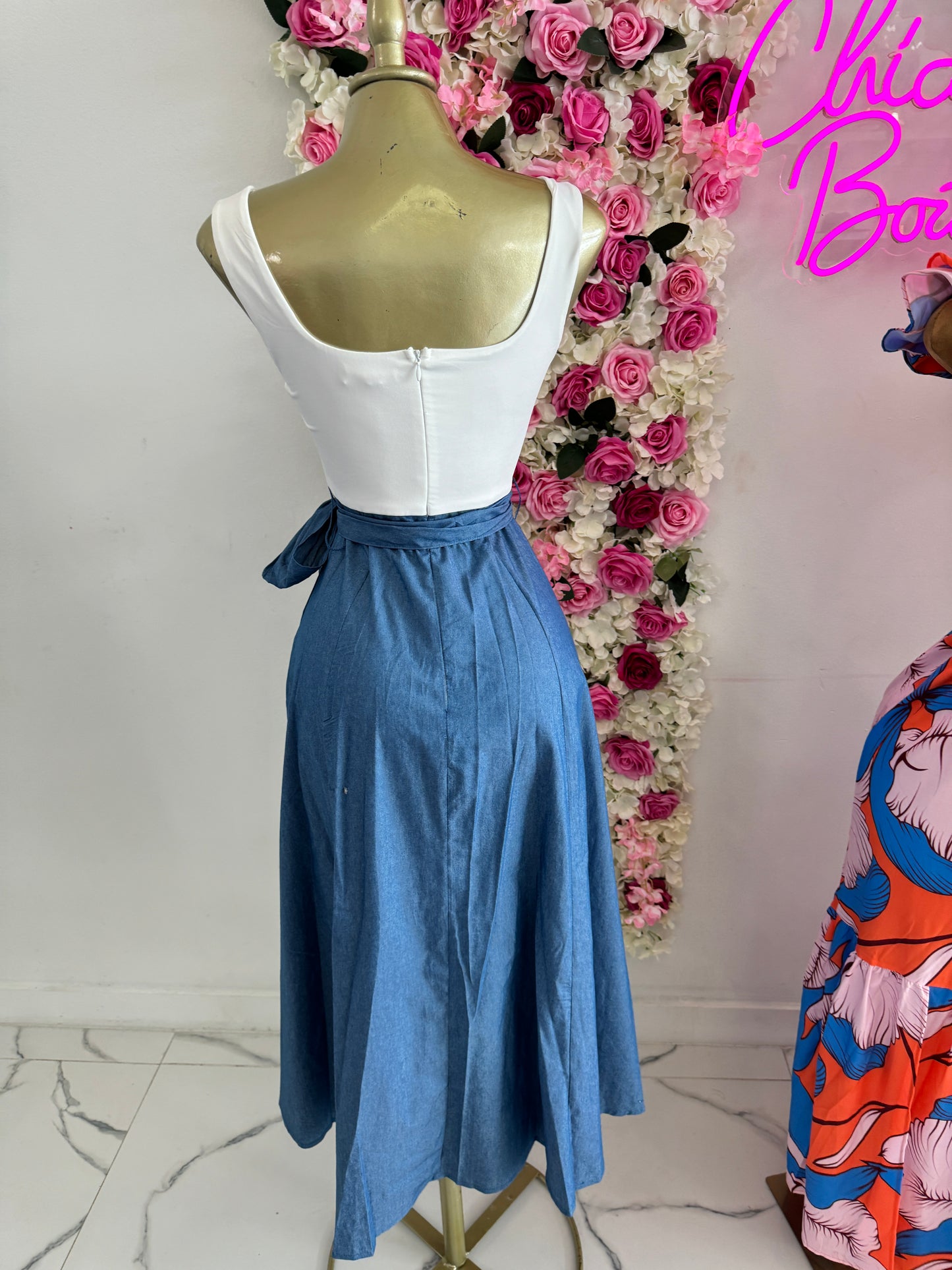 Meli Denim Dress