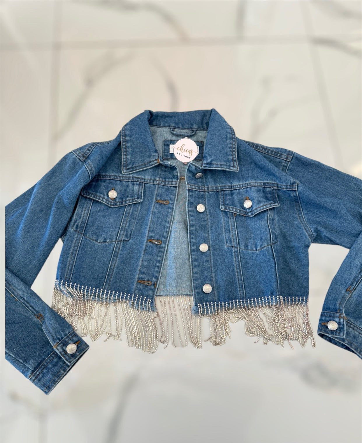 Fringe Denim Jacket