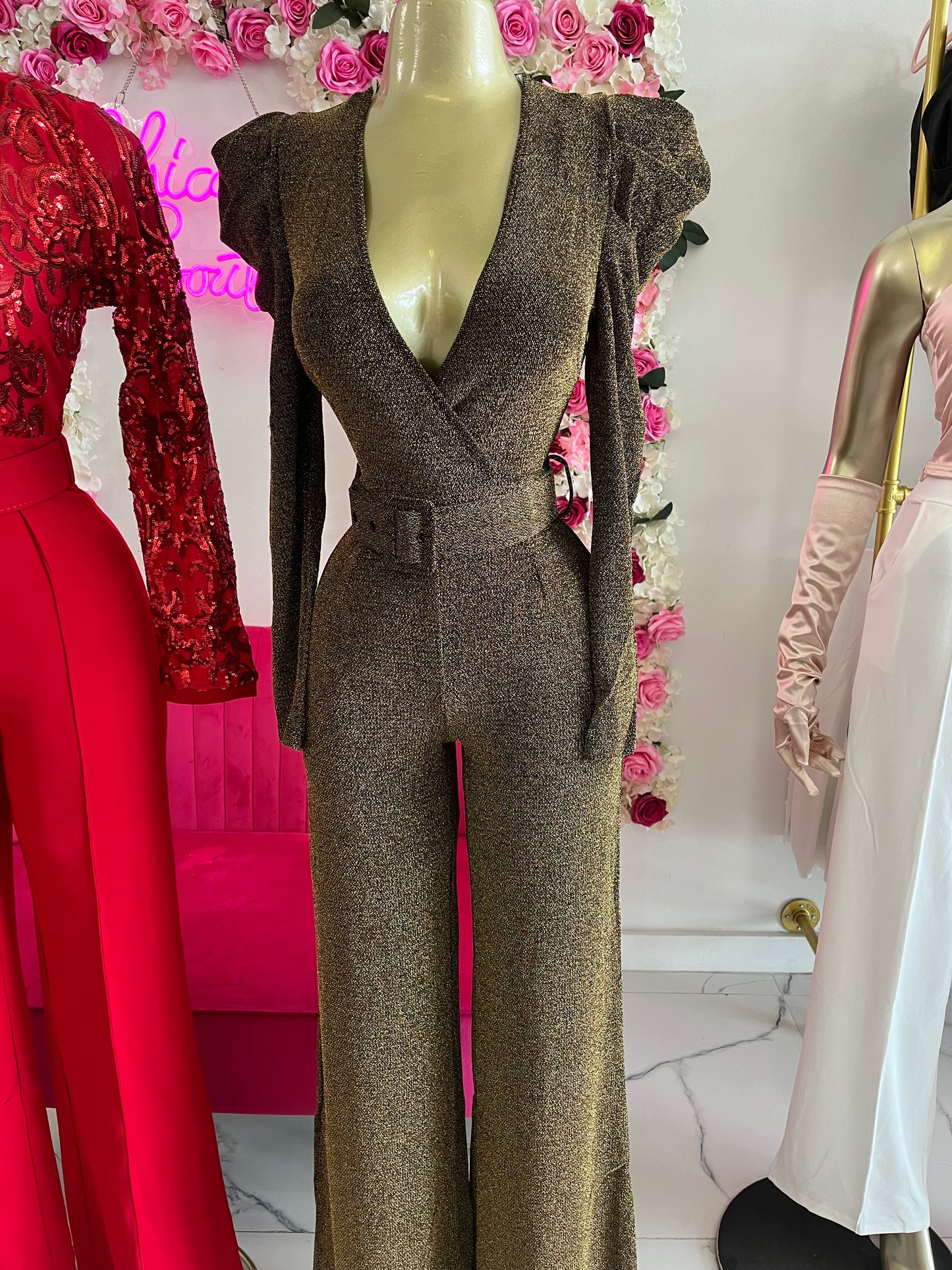 Mia Glitter Jumpsuit