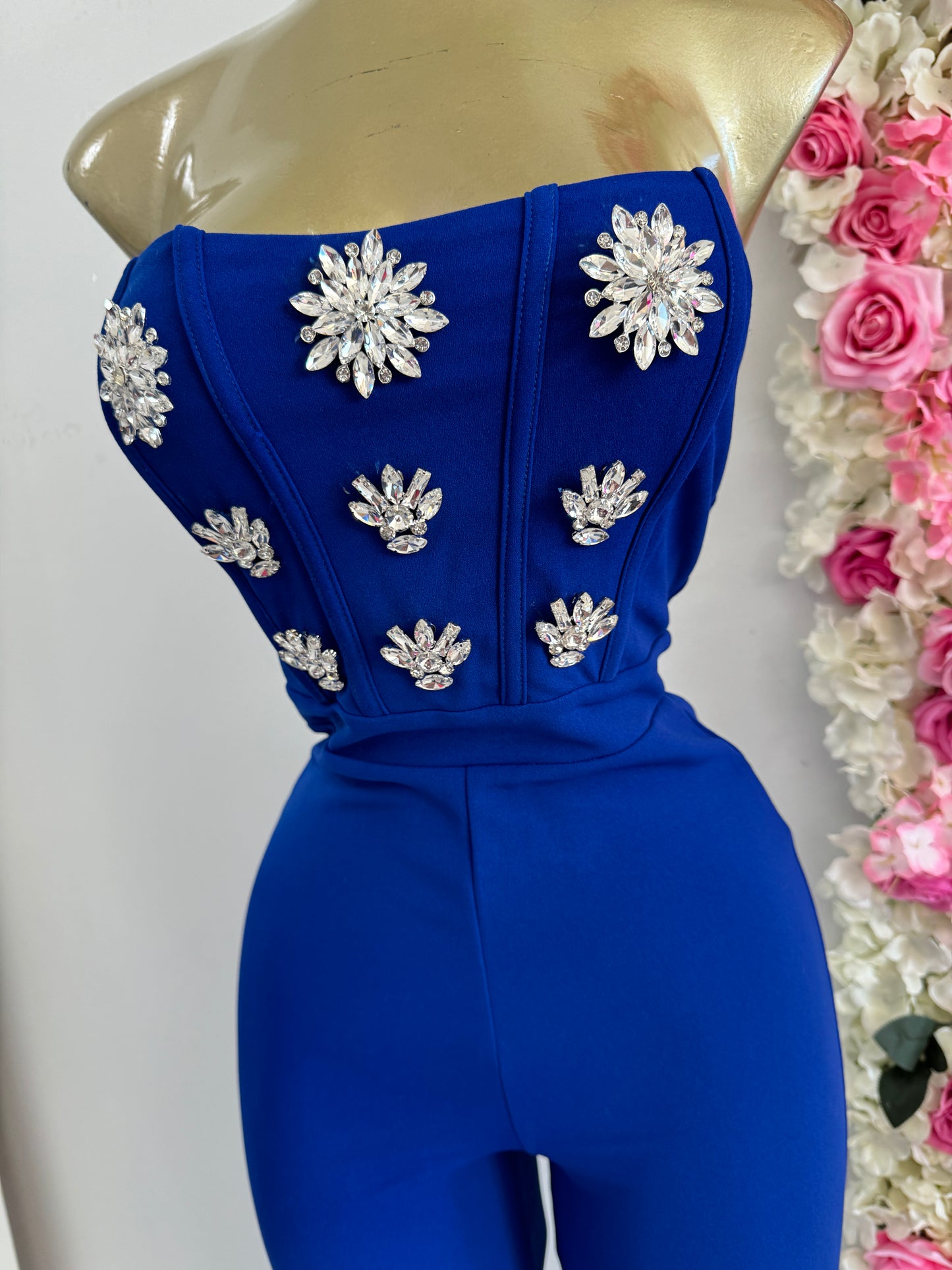 Royal Brooch Jumpsuit