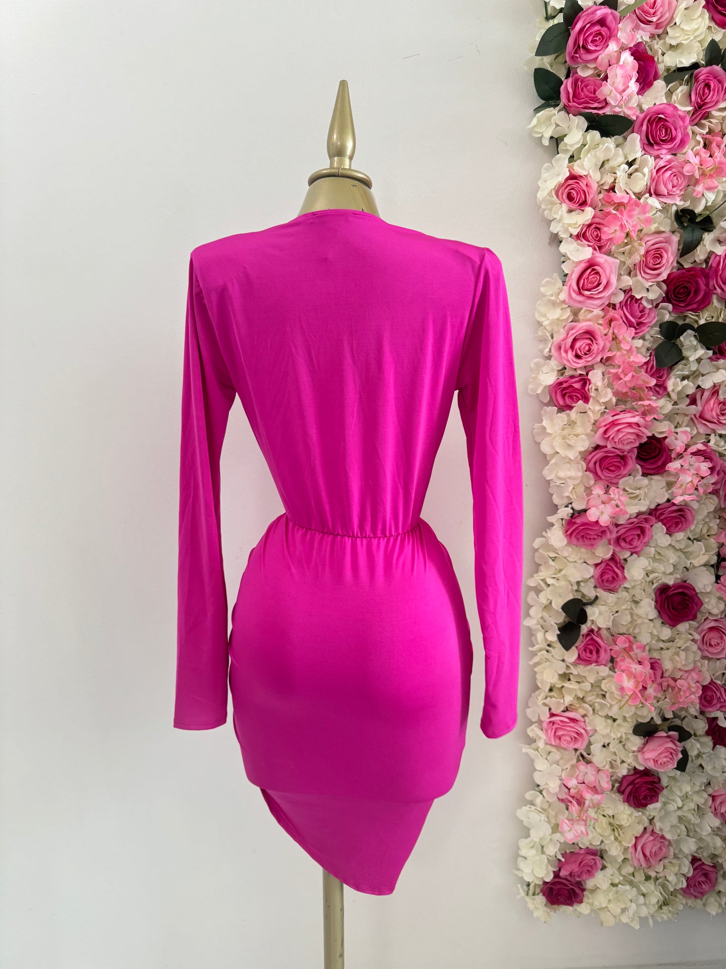 Emerie Fuchsia Dress