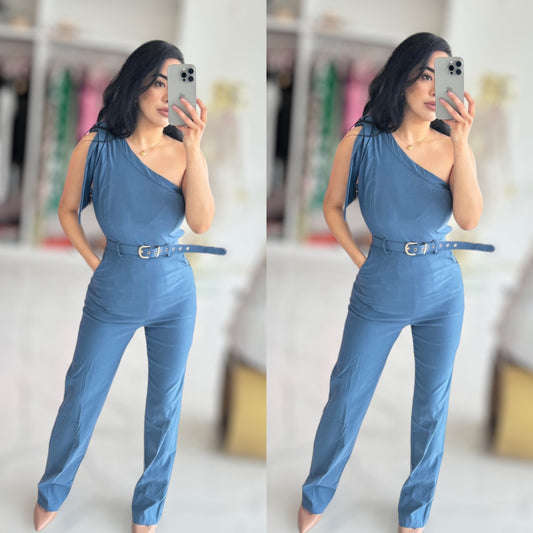 Blue One Jumpsuit