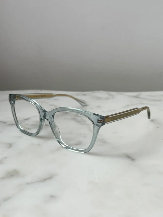 Gucci Clear Blue Frames