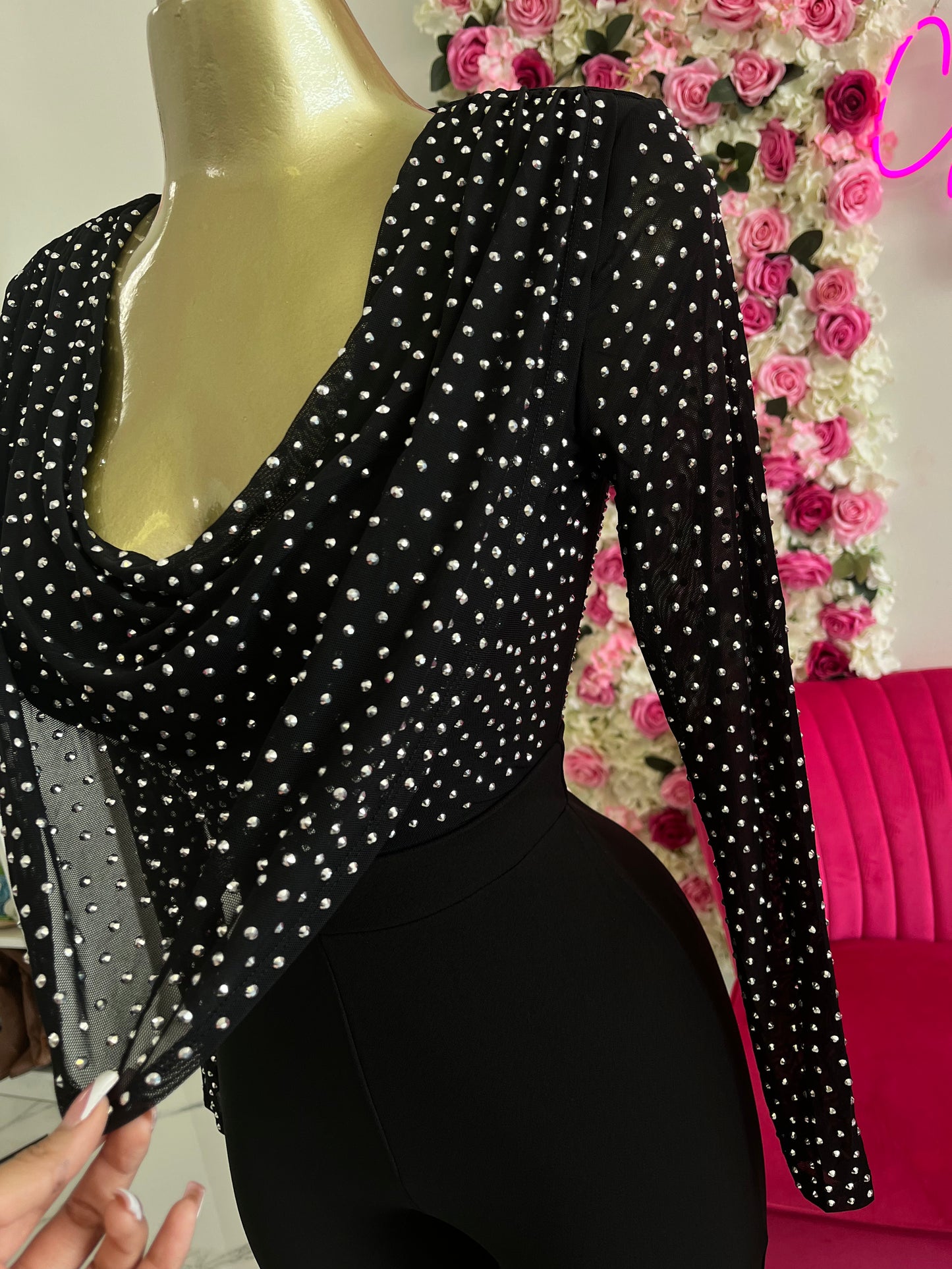 Rhinestone Jumpsuit