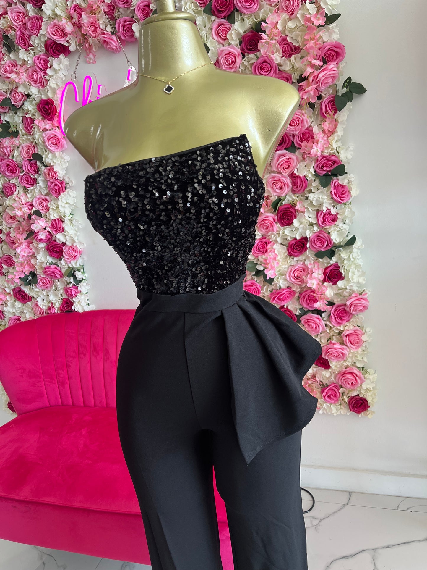 Lorena Sequin Jumpsuit