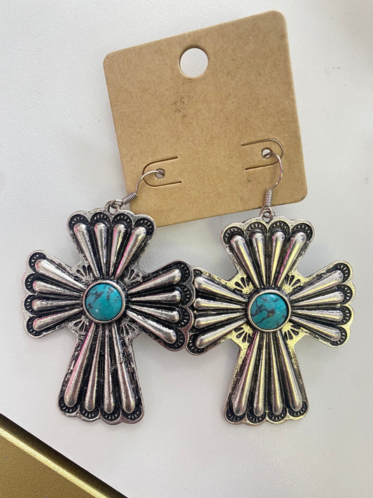 Cross Earrings